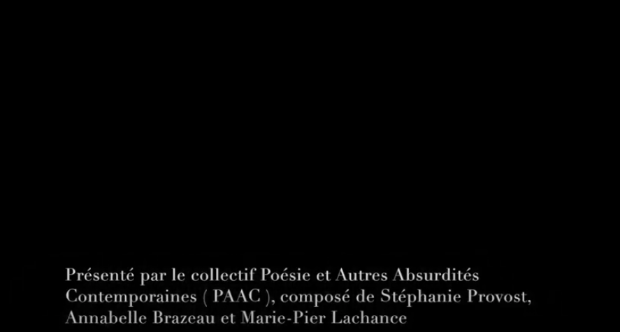 PAAC – Poésie et Autres Absurdités contemporaines